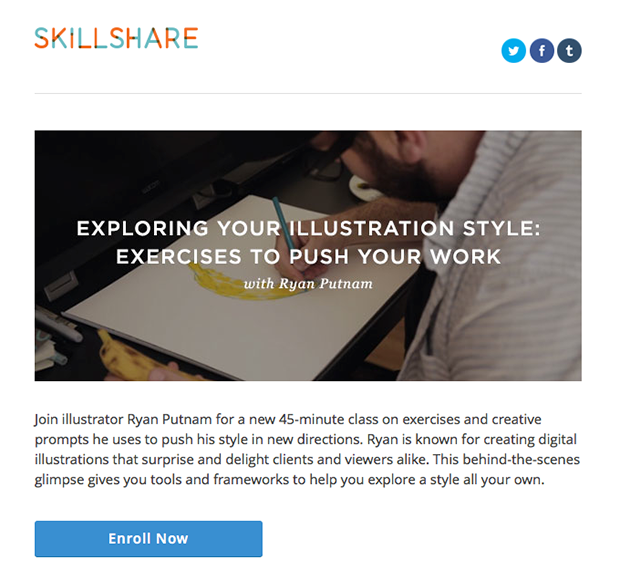 SkillShare Interests