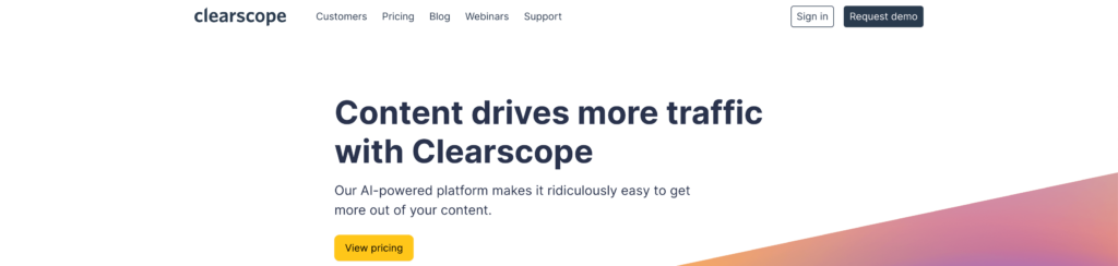 Clearscope - Marketing Tools