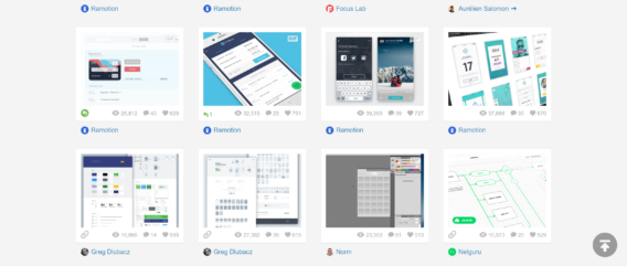 dribble user flow diagrams