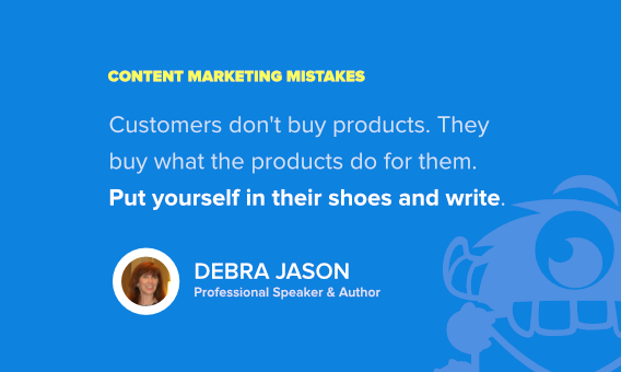 debra jason marketing mistakes