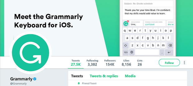 how to generate twitter leads grammarly