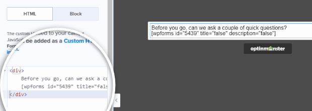 add wpforms shortcode