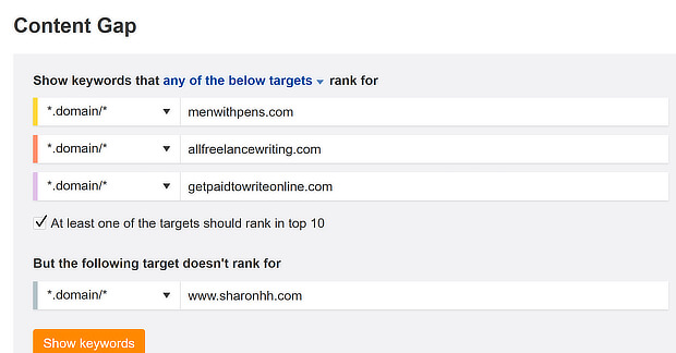 ahrefs content audit 1