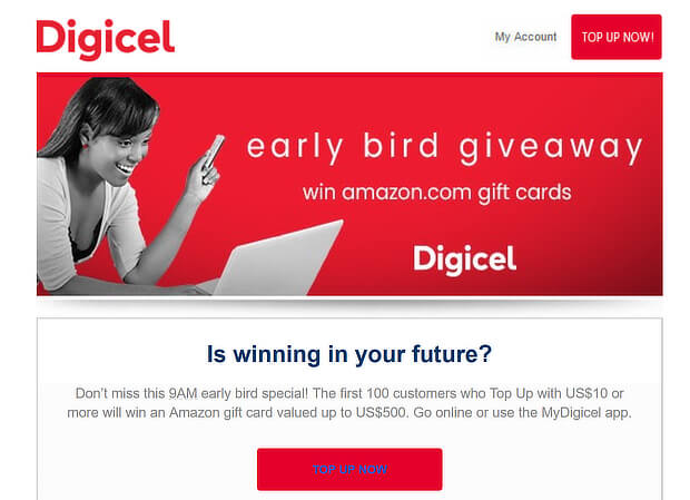 newsletter design ideas - digicel