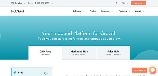 free growth tools from hubspot