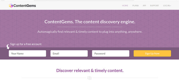 content gems content curation software