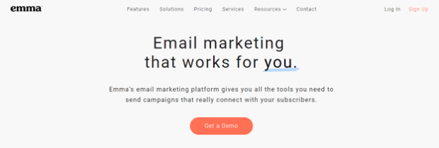 emma email marketing platform