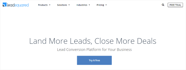 leadsquared lead conversion platform