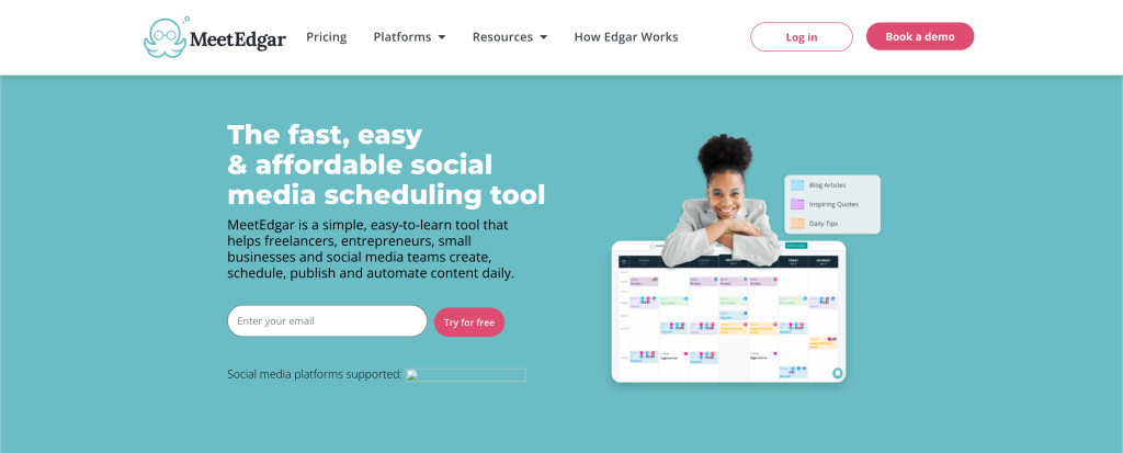 MeetEdgar - Social Media Management Software