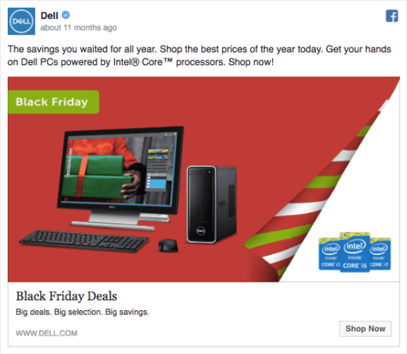 dell christmas ad