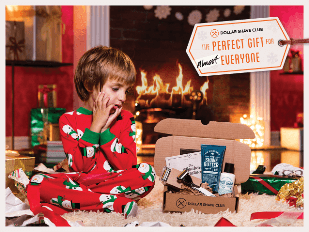 dollar shave club holiday marketing