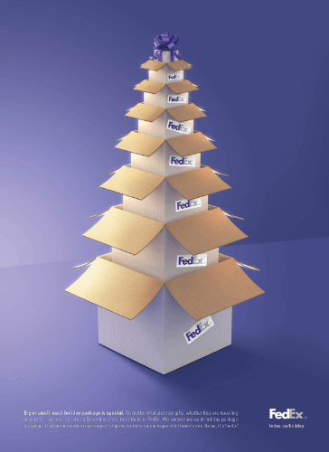 fedex holiday design