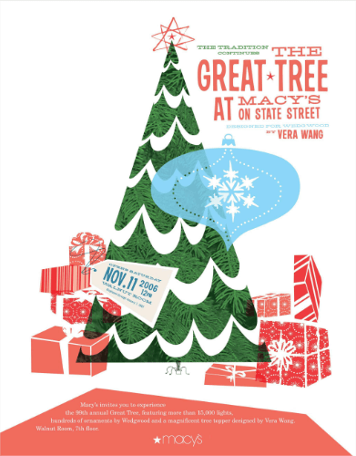 macy's great tree invitation