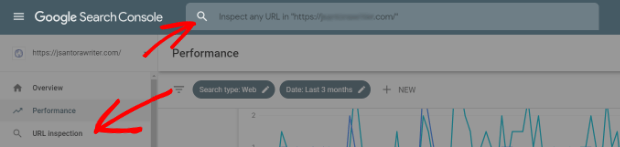 gsc url inspection