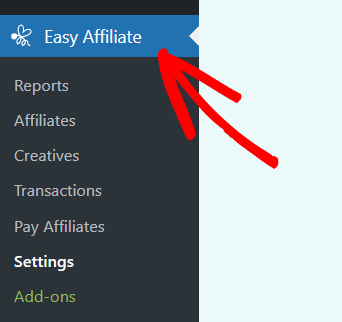 easy affiliate menu wordpress