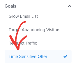 Filter by Time Sensitive Offer for Email Countdown Campaigns