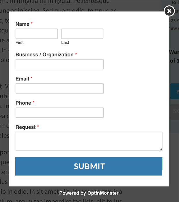 add a form using wpforms