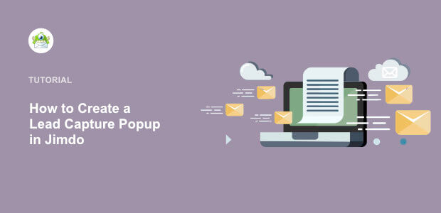 Featured image How to Create Lead Capture Popup in Jimdo