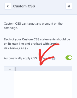 Add Custom CSS