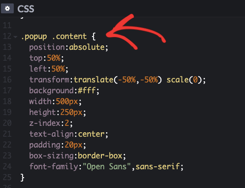 Change Popup Content for JavaScript Popup