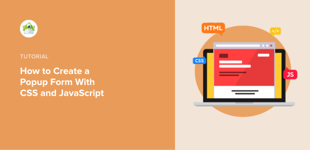 JavaScript Popup Form Featured Image