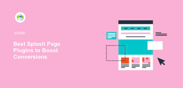 Featured image Splash Page Plugins