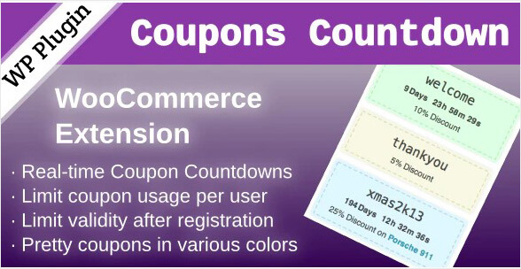 WooCommerce Coupons Countdown