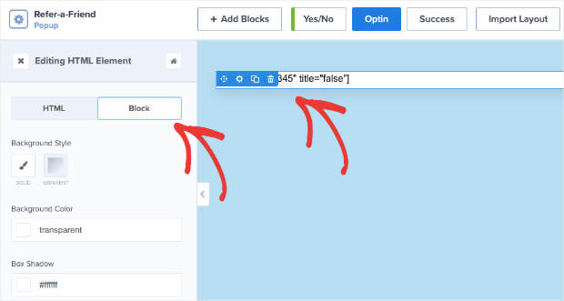 edit wpforms shortcode