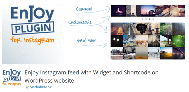 enjoy instagram plugin