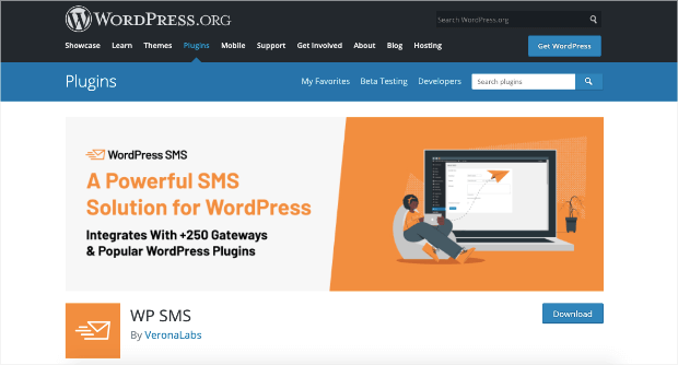 wp sms plugin