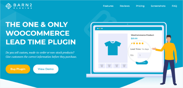 wocommerce lead time plugin homepage