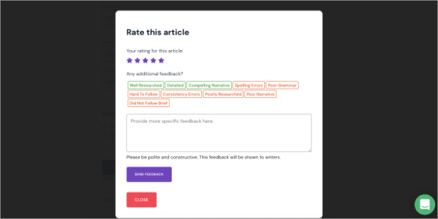 content fly expanded customer survey