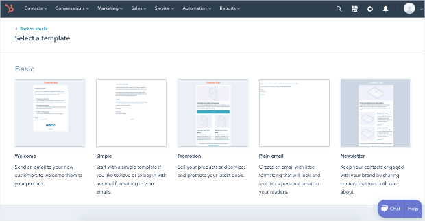 hubspot templates