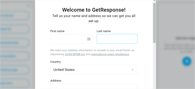 getresponse review address