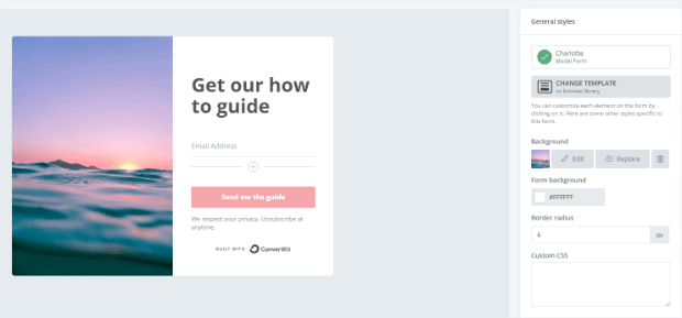 convertkit builder